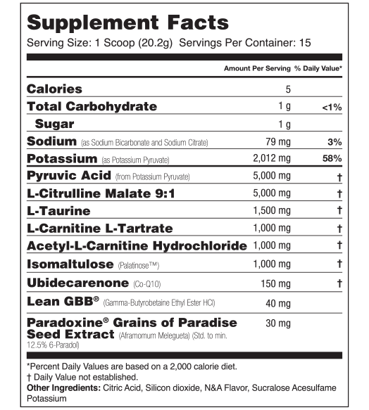 Global Formulas BioBurn Fire Fruit Punch - Image 2
